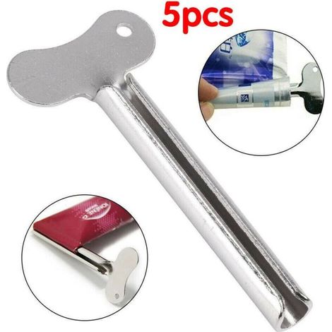 5 pièces Tubenentleerer Tubenausdrücker Tubenaufroller pompe à graisse Tubenquetscher