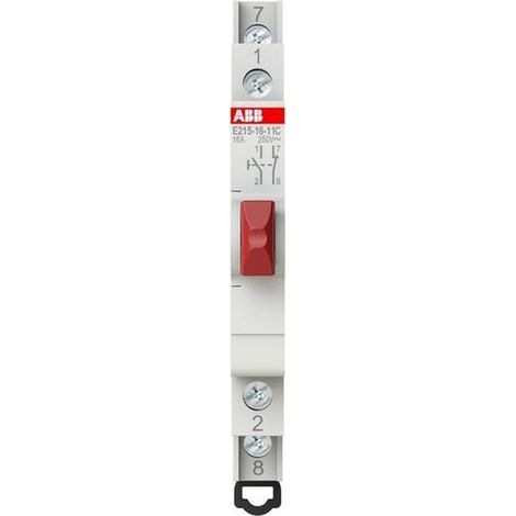 ABB TASTER ROT 16A 1S/1Ö (E 215-16-11C)