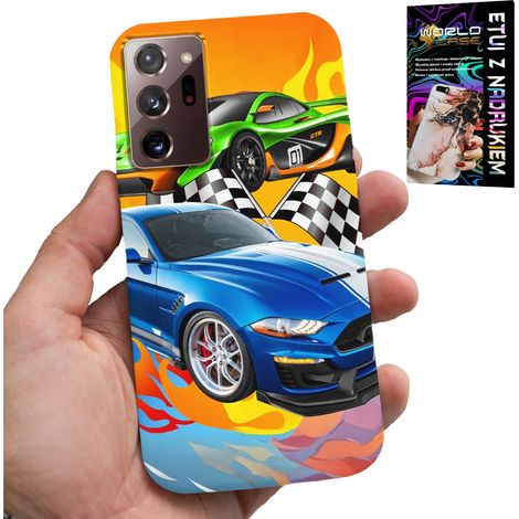 Custodia per Samsung Note 20 Ultra - Per bambini, macchine da corsa (1/5)