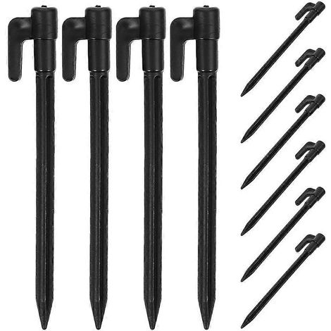 10 pezzi Picchetti in plastica per tenda da sabbia Ancoraggi per terra da spiaggia Picchetti in plastica per tenda Picchetti per tenda da sabbia Picchetti antivento per tenda Picchetti per telone (1/5)