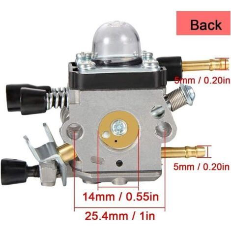 NALOOKAMIC C1Q-S68G Carburateur pour Zama C1Q-S68 C1Q-S68G pour Sti-HL BG45 BG46 BG55 BG65 BG85 BR45C SH55 SH85 Ventilateur, avec Filtre À Air Joints Bougie D'allumage (1/4)