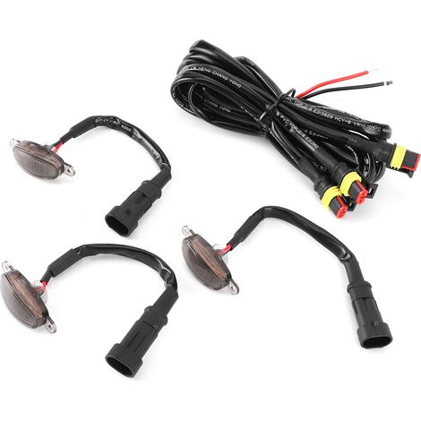 Feu LED de calandre avant avec avertissement de smog pour Ford F150 SVT RAPTOR 2004-2019, éclairage ambre (1/5)