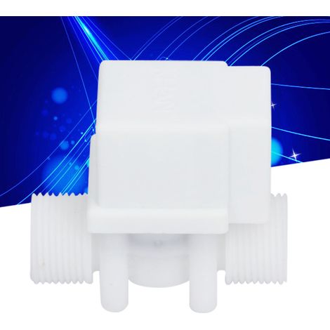 DC12V 6-Punkt-Magnetventil aus Kunststoff, normalerweise geschlossen, für Wasserspender, Sanitärkeramik und Solaranwendungen. (1/5)