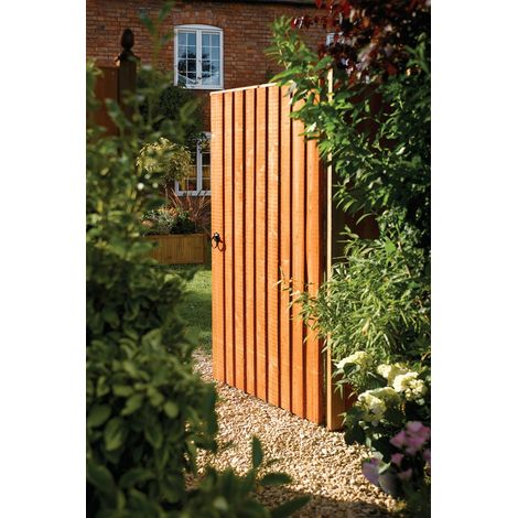 Rowlinson Vertical Board Gate 6x3 Dip Treated (1/2)