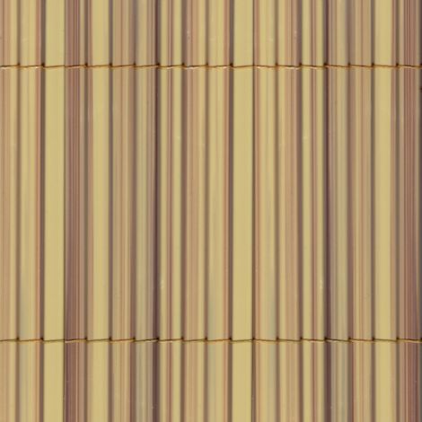 TENAX Colorado 1,00x5 m Naturale, Canniccio Sintetico a Canne Intere da 7mm, Schermante Frangivista in PVC per Giardino, Balcone e Terrazza (1/5)