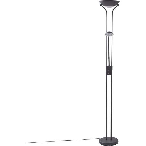 [NEUWERTIG] B-Ware Lindby Stehleuchte Josefin LED dimmbar Leselicht schwarz 180 cm modernes Design (1/2)