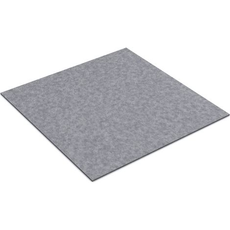 Wedi – Panneau acoustique non tissé 900x900x9mm – Réduction des bruits d'impact – Imputrescible et recyclable – Pour salles de bains