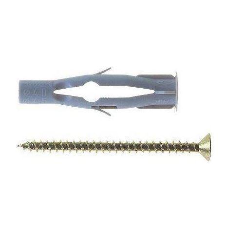 CHEVILLE AVEC VIS 'FU-V' FU 6x35V - Ø 6x35 mm - vis 3,5x45