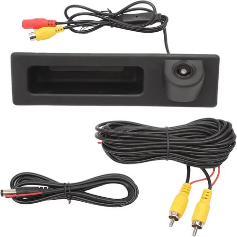 Telecamera per retromarcia, angolo di visione di 170°, visione notturna, colore nero, 12V (1/2)