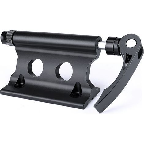 Clip de liberación rápida para horquilla delantera de bicicleta, accesorios de soporte para horquilla delantera de bicicleta - Compatible con liberación rápida (Negro) (1/5)