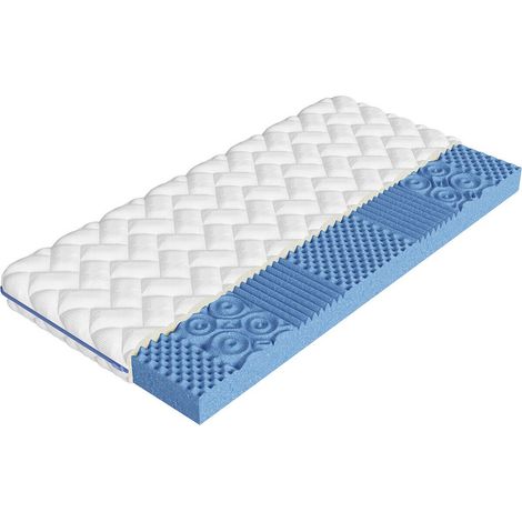 Matelas ComfiDream Blue , Mousse de polyuréthane, Mousse de polyuréthane, Emballé en rouleau, À deux côtés (1/3)