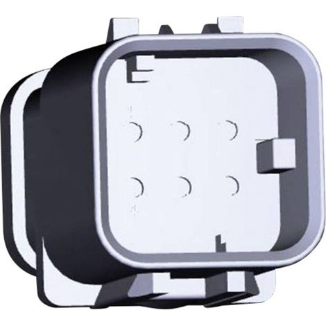 TE Connectivity Spina maschio per cavo AMPSEAL16 Totale poli 6 776537-1 1 pz. (1/2)