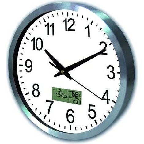 Horloge murale analogique ronde Blinky Ø cm. 25