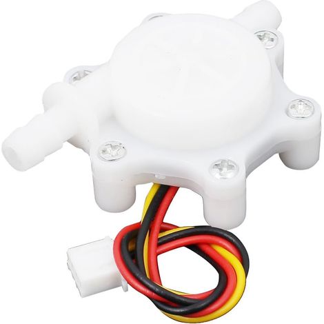 G1/4 0,1 L/mim-4,5 L/min Draht Halle Effekt Wasser Durchfluss Sensor Blanc