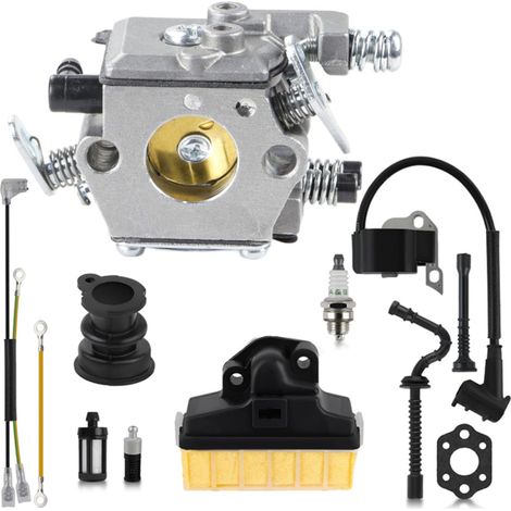 Carburateur MS250 pour Stihl MS210, MS230 – Réf. 1123-120-0605, WT-215 – Alovez (1/4)