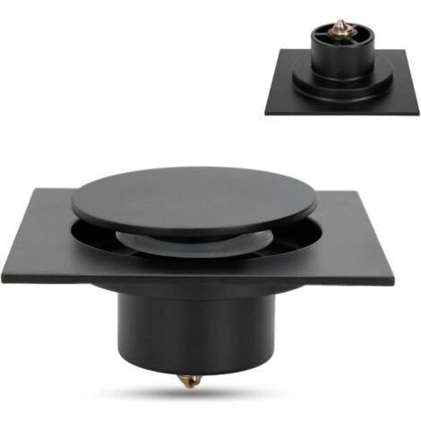 BUNTHAUS Lntyq Bouchon Lavabo, bouchon de baignoire universel avec bague d'étanchéité en silicone, anti-odeurs, résistant à la corrosion, bonde de douche -up de 50 mm/75 mm de diamètre.