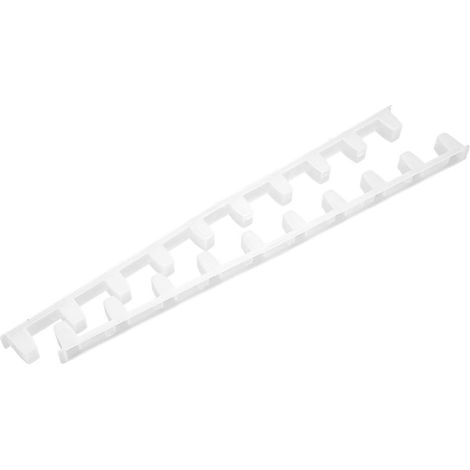 10 Pcs Ruche Cadre Titulaire Apiculture Blanc en Plastique Abeille Diviseur Espaceur Apiculture Outil Fournitures Apiculture Équipement