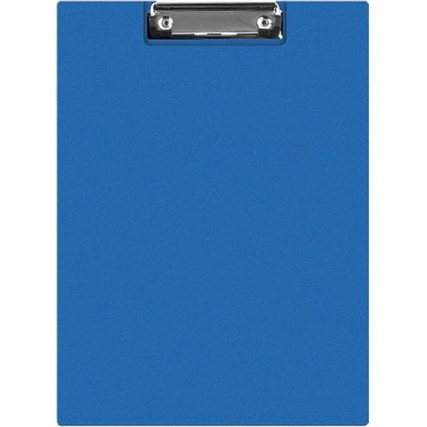Klemmbrett A4 PVC mit Clip blau