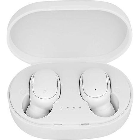 Casque audio A6S compatible Bluetooth Écouteurs sans fil TWS Macaron compatibles Bluetooth 5.2 (blancs) (1/5)