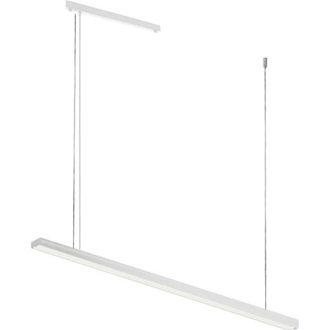 Lampada a sospensione LED Shilo HIATE 120cm bianca 24W 3000K (1/2)
