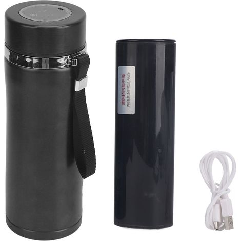 Refroidisseur d'insuline bouteille de voyage étui de transport de médicaments Mini refroidissement Portable avec coque rigide noir (1/5)