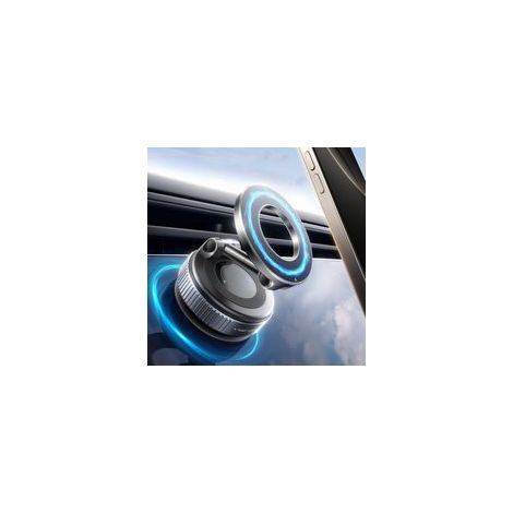 Support Telephone Voiture pour Magsafe, Magnetique Porte Téléphone Voiture [98+LB Aspiration sous Vide & 2800GF Magnetique], 360° Réglable Accessoires Auto pour iPhone 17/16/15/14/13