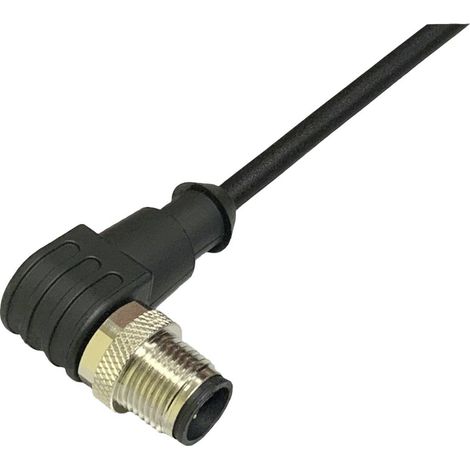 BKL Electronic 2702030 Cavo di collegamento per sensore o attuatore M12 Spina angolata 2 m Numero di poli: 4 1 pz.
