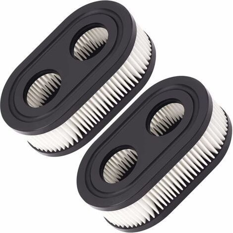 LaBlanc – 2er-Pack Luftfilter 593260 798452 334404 für Rasenmäher, Ersatzfilter für Motoren der Serie 550E 500EX 550EX 625 575EX, Mäherzubehör