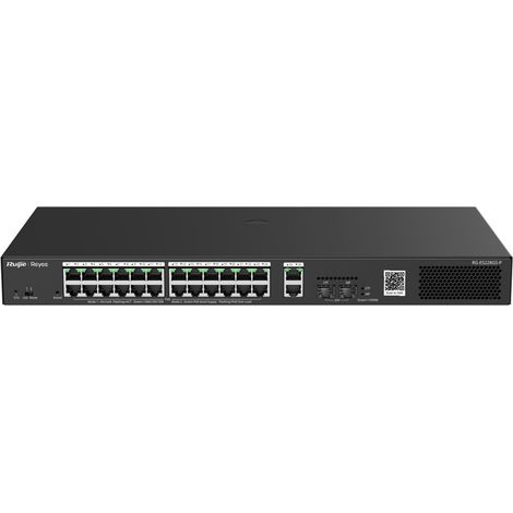 Conmutador gestionado Ruijie RG-ES228GS-P 24x PoE 2x SFP 2x RJ45 Cloud (1/5)