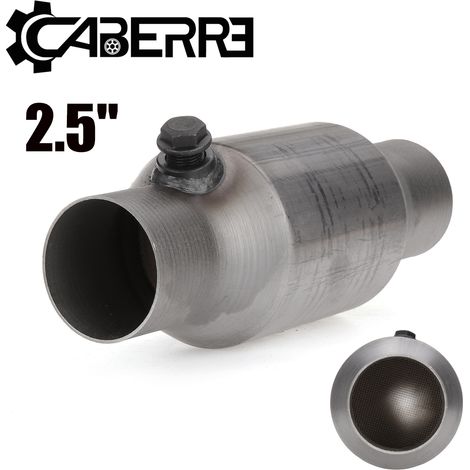Three Way Catalytic Converter Diameter 2.5'' Diameter 11'' Length Mid Diameter 4'' Universal Heat Shield Performance Catalytic Converter (1/5)