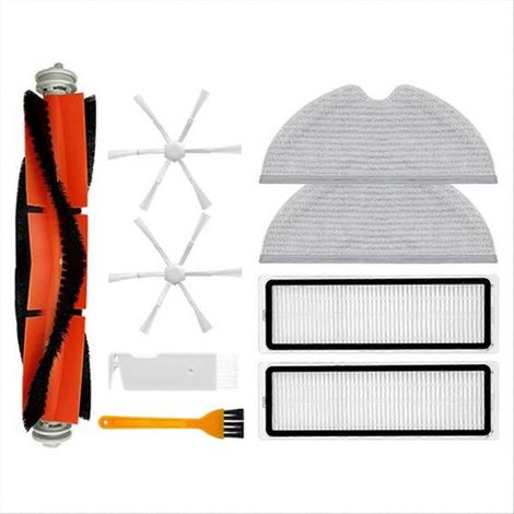 Compatible avec la brosse principale, la brosse latérale, le filtre HEPA et la serpillière de l'aspirateur robot STYTJ03ZHM. (1/5)