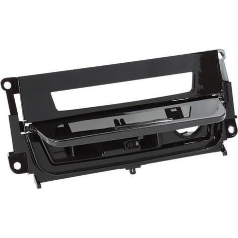 Facade boutons Noire Brillante compatible avec BMW Serie 3 avec cendrier