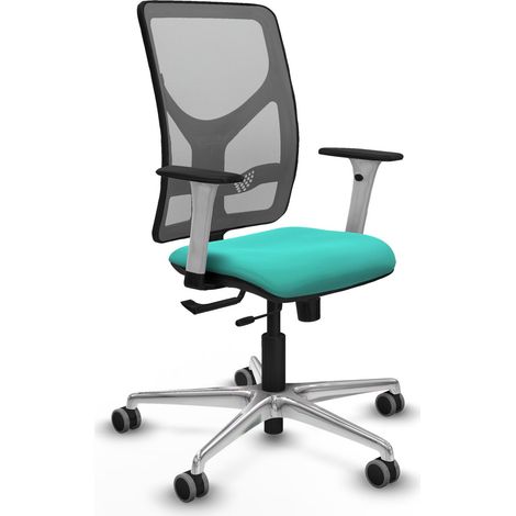 Chaise de bureau piqueras y crespo Motilla blanc mousse haute densité (1/2)