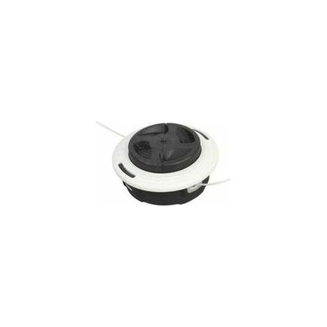 Choyclit – Tête de débroussailleuse à double ligne pour STIHL FS 55/56/70/94/91/111/131/240 – Filetage à gauche M10 x 1,0 – Coupe efficace sur terrains difficiles (1/4)