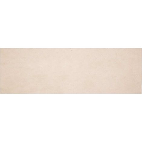 Anti-Slip Faux Rabbit Fur Rug OLITE Taupe 80 x 250 cm Polyester vidaXL