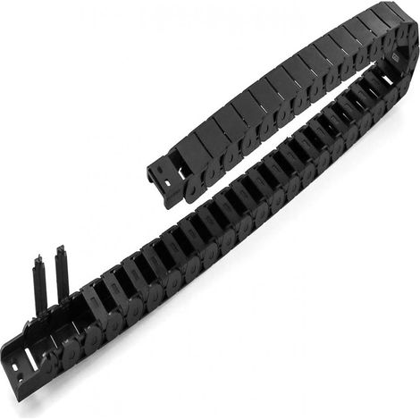 Chaîne de support de câble, chaîne de traction pour imprimante 3D, machines-outils CNC, 10 mm x 30 mm, longueur 1 m (1/5)