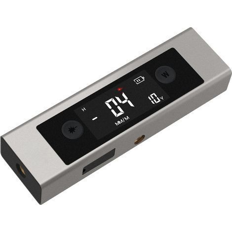 Digitaler Neigungsmesser. Dual-Laser-Wasserwaage. Dual-Achsen-Wasserwaage mit Dual-LCD-Display. Typ-C-Schnittstelle für Holzbearbeitung. Bau. Dekoration und Heimwerken. (1/4)