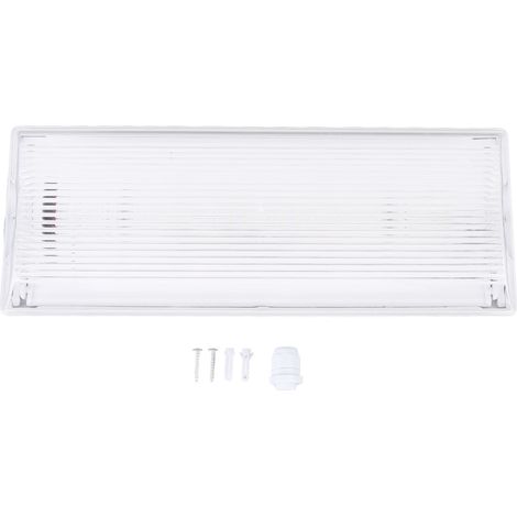 Lumière de sortie de secours IP65, panneau LED à double tête pour hôtel supermarché 50 60HZ (1/5)