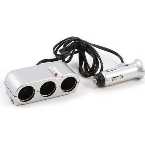 Universeller Zigarettenanzünder-Verteiler mit 3 Anschlüssen, 12–24 V, 8 A – All Ride