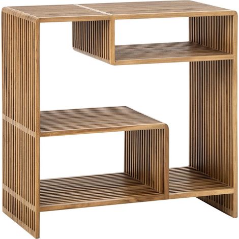 Étagère Design en Bois "Lars" 85cm Naturel (1/5)