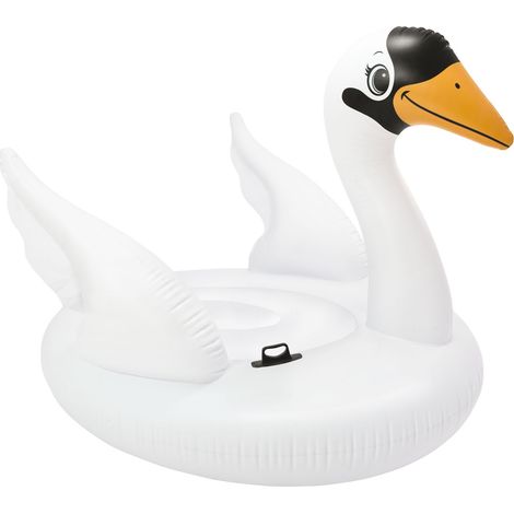 Schwimmfloatseepool Swimmingpool 194x152x147 cm in Form einer Swan Island Intex 56287 (1/2)