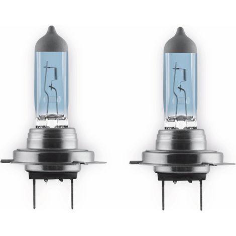 Neolux H7 Blue Light 2-Pack - Ampoules halogènes voiture - 12V 55W - Lumière blanche effet xénon