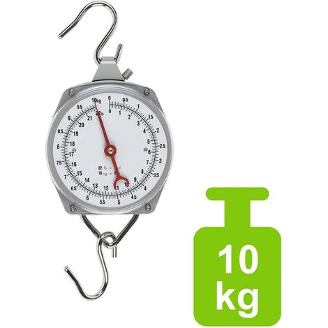 Zeigerschnellwaage bis 10 kg, Strichunterteilung 1 kg, 200 g + 100 g (1/2)