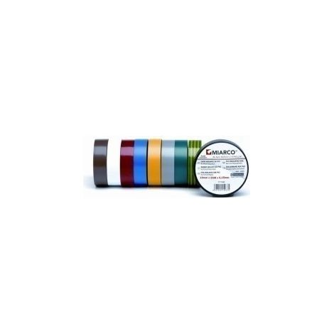 Cinta aisl. 30mt x 50mm autov. miarco pvc ne 9183
