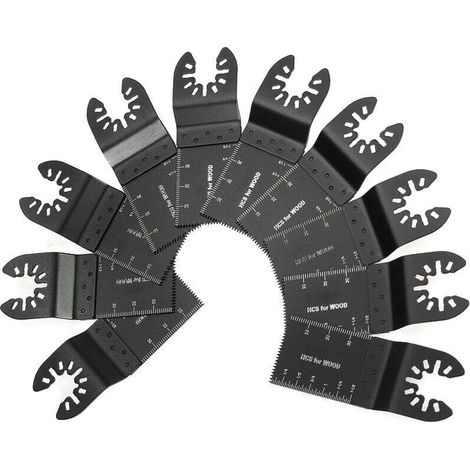 10pcs Power Tool Accessories Blade,Ikodm 10pcs Universal Treasure Saw Blade Set