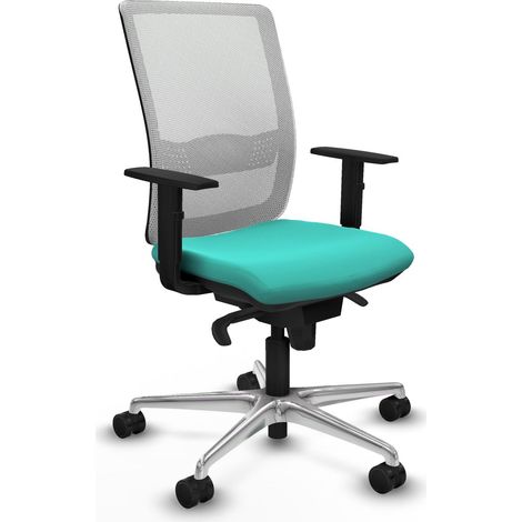 Sedia piqueras y crespo Haches turchese alluminio confortevole (1/2)