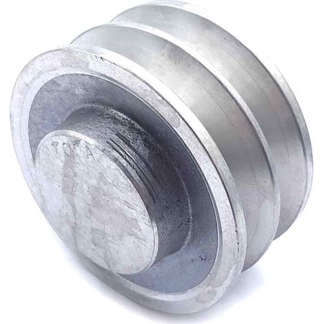 Poulie trapézoïdale aluminium moyeu plein SPA70/2ALU