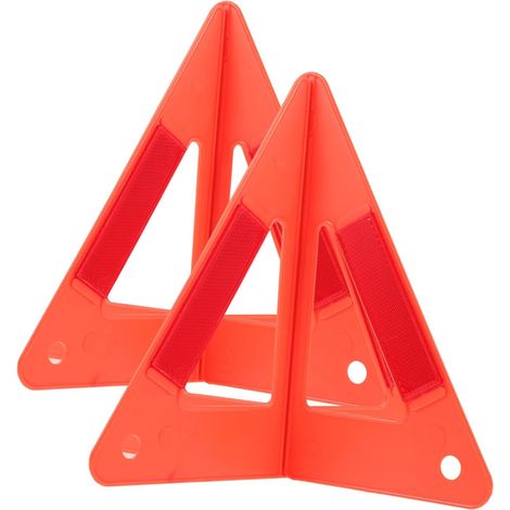 de signalisation réfléchissant pour voiture 2 jeux triangles