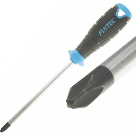 Tournevis cruciforme PH3 - 150 mm - Fixtec (1/4)