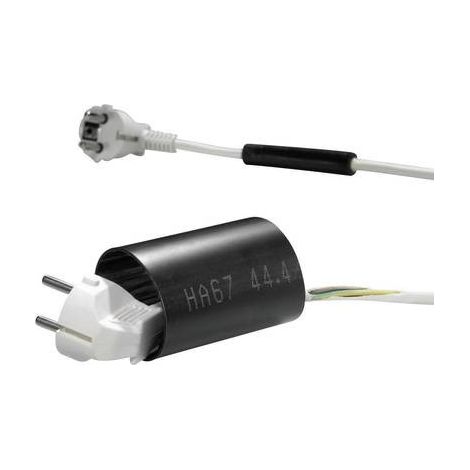 HellermannTyton 321-30300 Termoretraibile con colla Nero 50.80 mm 8.30 mm Restringimento:6:1 1.22 m (1/3)